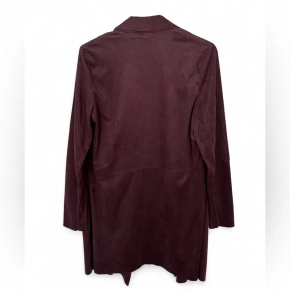 NWT! Women's Max Studio London Faux Suede Jacket Size Small‎ - Picture 5 of 6